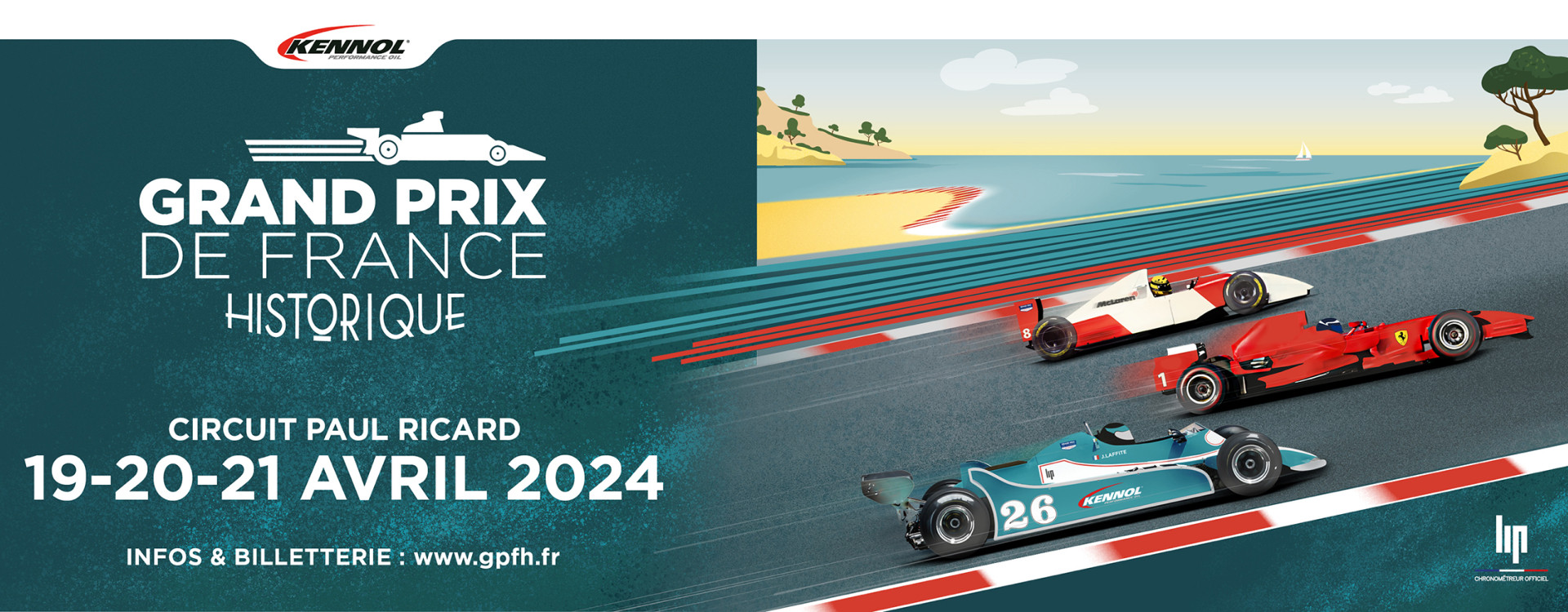 Press Release | Kennol Grand Prix de France historique 2024