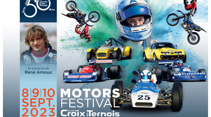 Press Release | Motors Festival des 50 ans du circuit de Croix